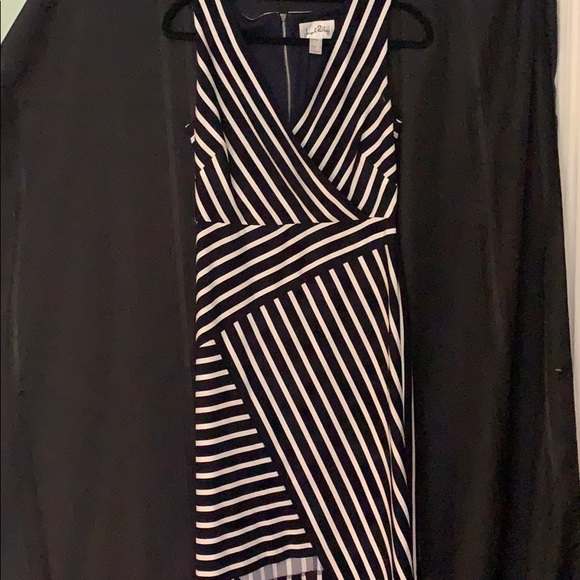 Joseph Ribkoff Striped Dress - Picture 1 of 6